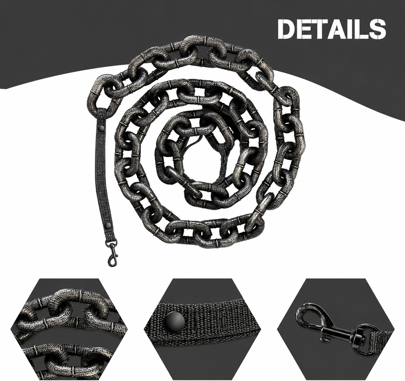 BeastLeash™ Large Dog Chain Leash