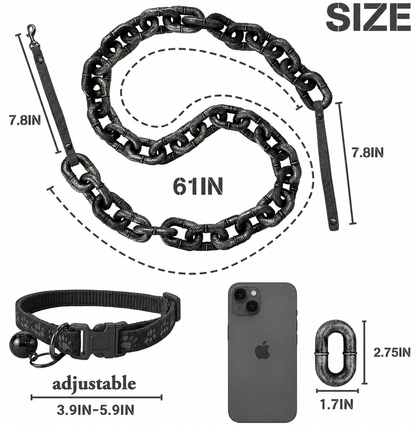 BeastLeash™ Large Dog Chain Leash